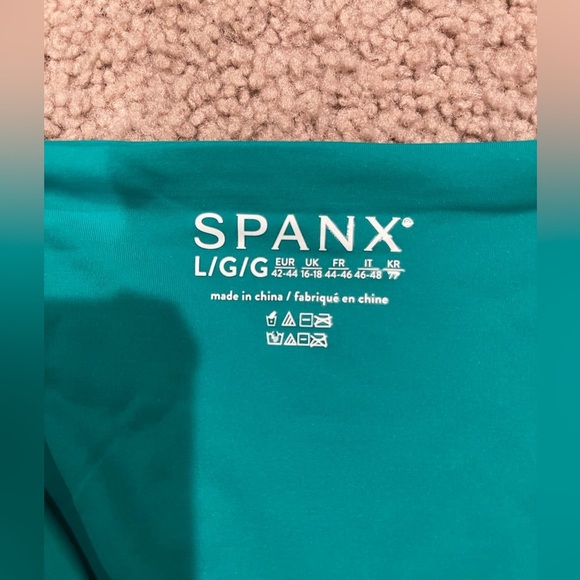 SPANX Mystic Green  Bikini Bottom Large - Picture 2 of 7